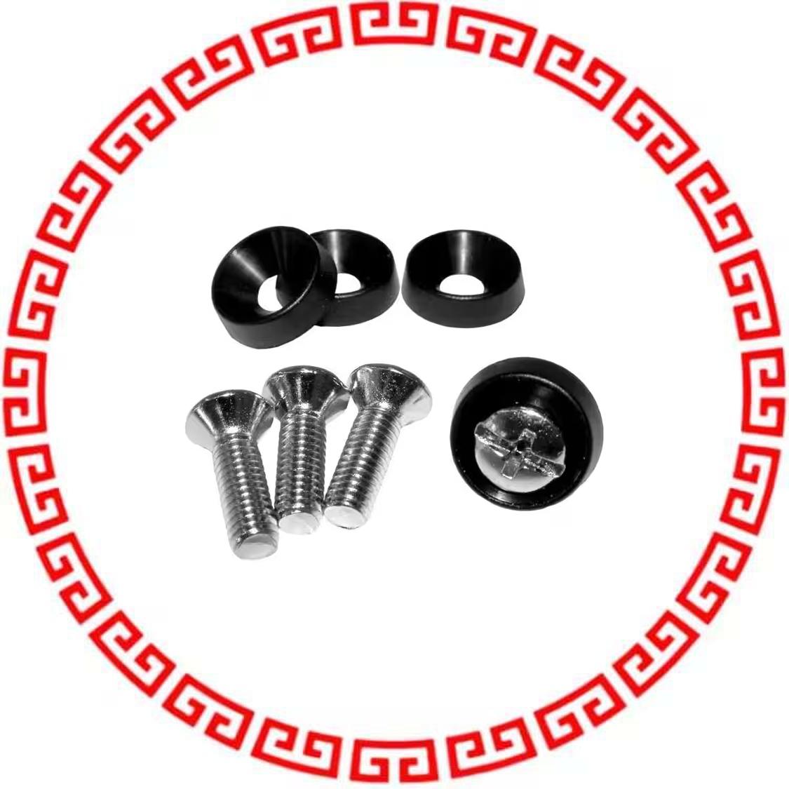 1421A25W WASHER CUP 10-32 PLASTIC 25/PK