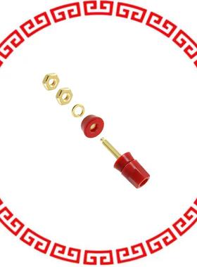 7016 POST BINDING STD HEAD 10/32 RED