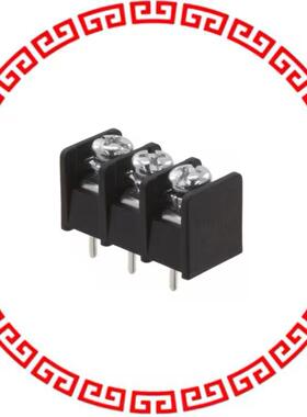 4DB-P108-03 CONN BARRIER STRIP 3CIRC 0.325