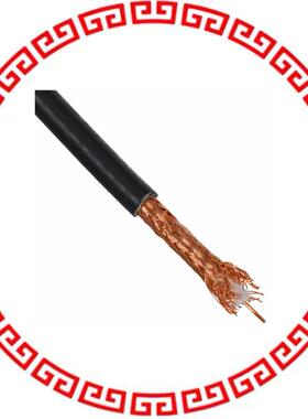 9059C BK005 CABLE COAXIAL RG59 22AWG 100'