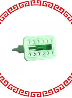 AW12S CONN PLUG WEDGE 12POS GREEN