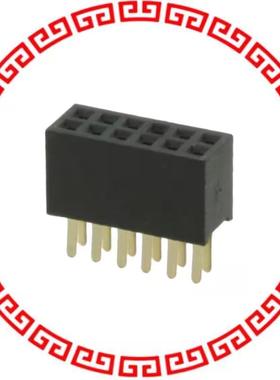 M50-3000645 CONN RCPT 1.27MM T/H AU 12POS