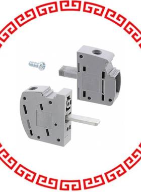 3073351 TERM BLK SCREW CLAMP 2POS GRAY