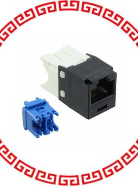 CJ6X88TGBL THE CATEGORY 6A, RJ45, 8-POSITIO