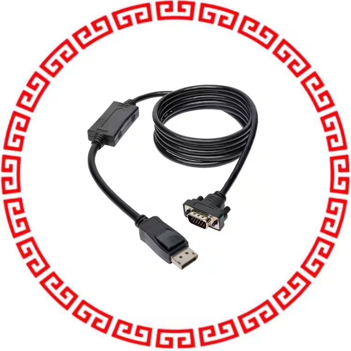 P581-006-VGA-V2 DISPLAYPORT TO DVI CABLE M/M 6'