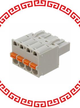 1921900 TERM BLOCK PLUG 4POS STR 5MM