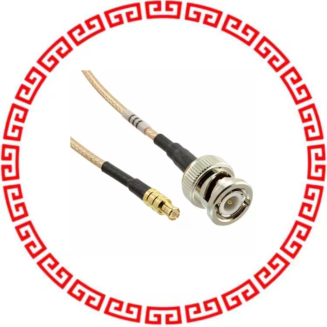 RF316-04SP3-02SP1-0500 CBL ASSY BNC PLUG RG316 19.69