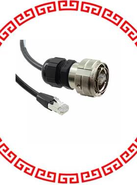 C-RJFTV5E1706PN15 CABLE MOD 8P8C PLUG-PLUG 4.92'