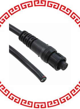 CAEN2C3F07990 CBL FMALE TO WIRE LEAD 3P 6.75'