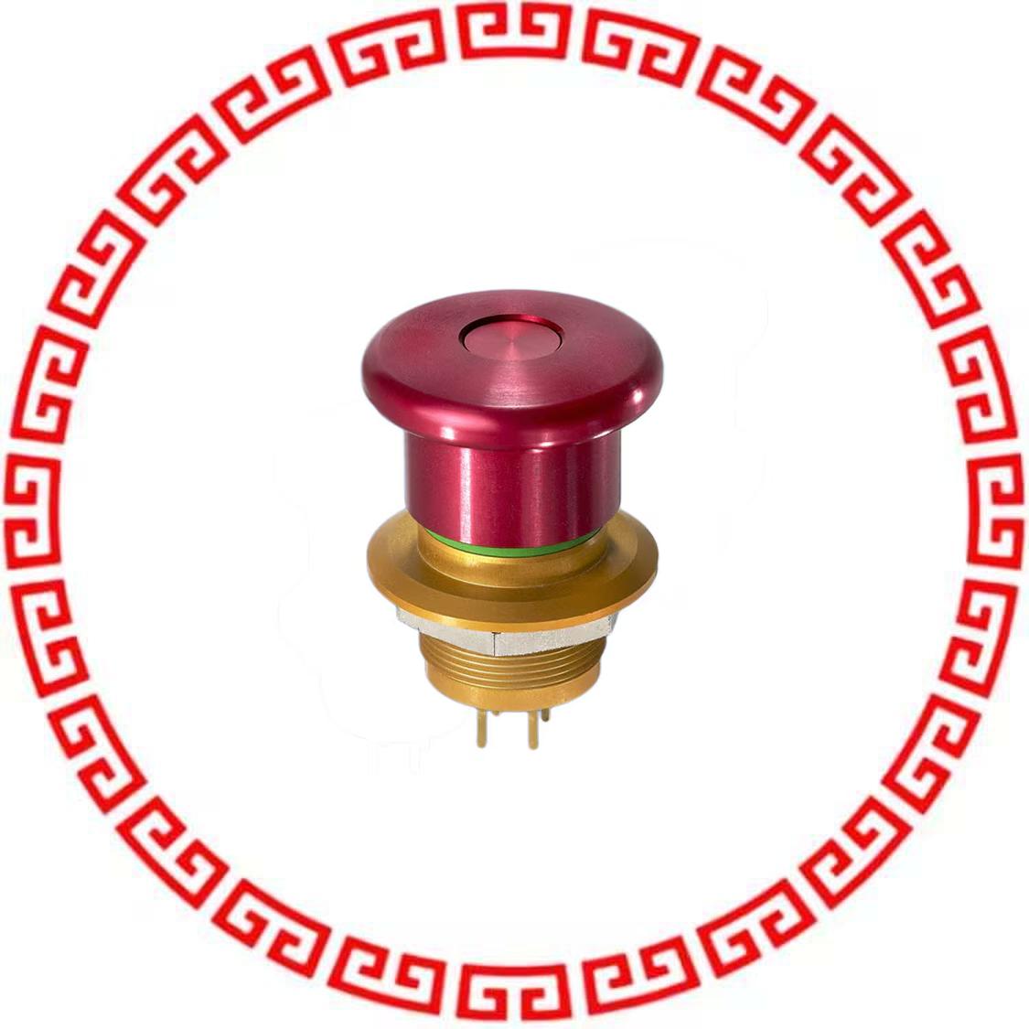 ES2S41653001 SWITCH PUSHBUTTON DPST 1A 24V