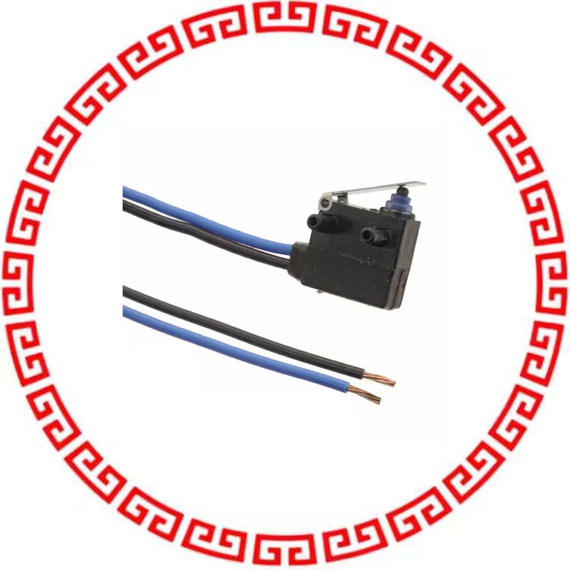 D2HW-BR213MR SW SNAP ACT SPST-NO 100MA 125V