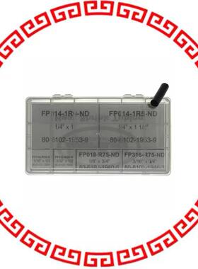 FP-KIT KIT HEATSHRK FP301 350PC 6 SIZES