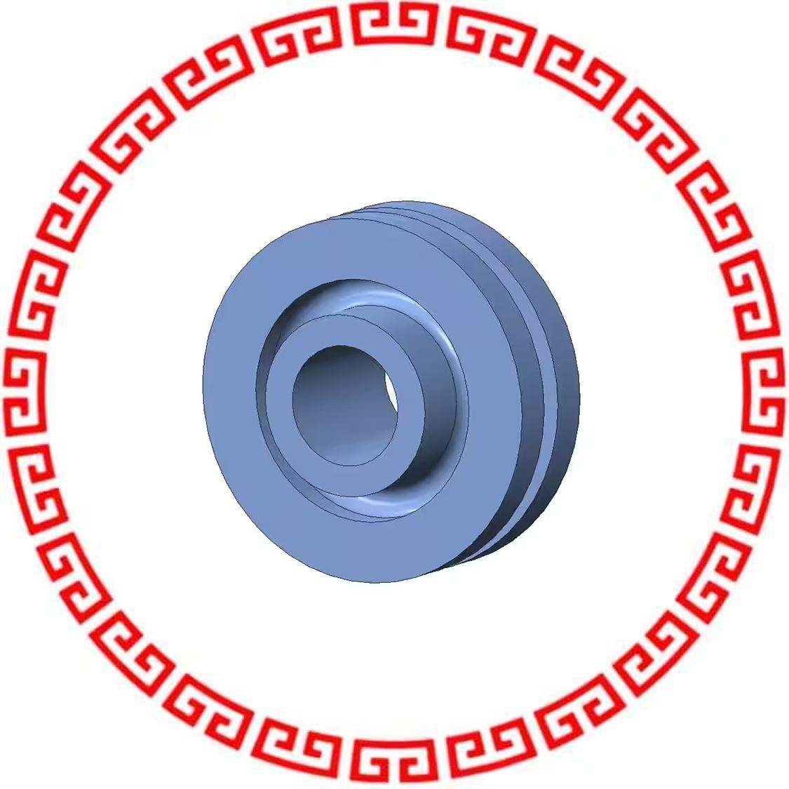 G-601-C8002 SCREW GROMMET THRMPL BLUE
