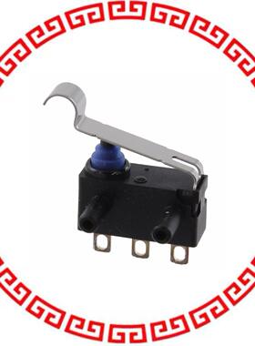 D2HW-BL271H SWITCH SNAP ACT SPDT 100MA 125V