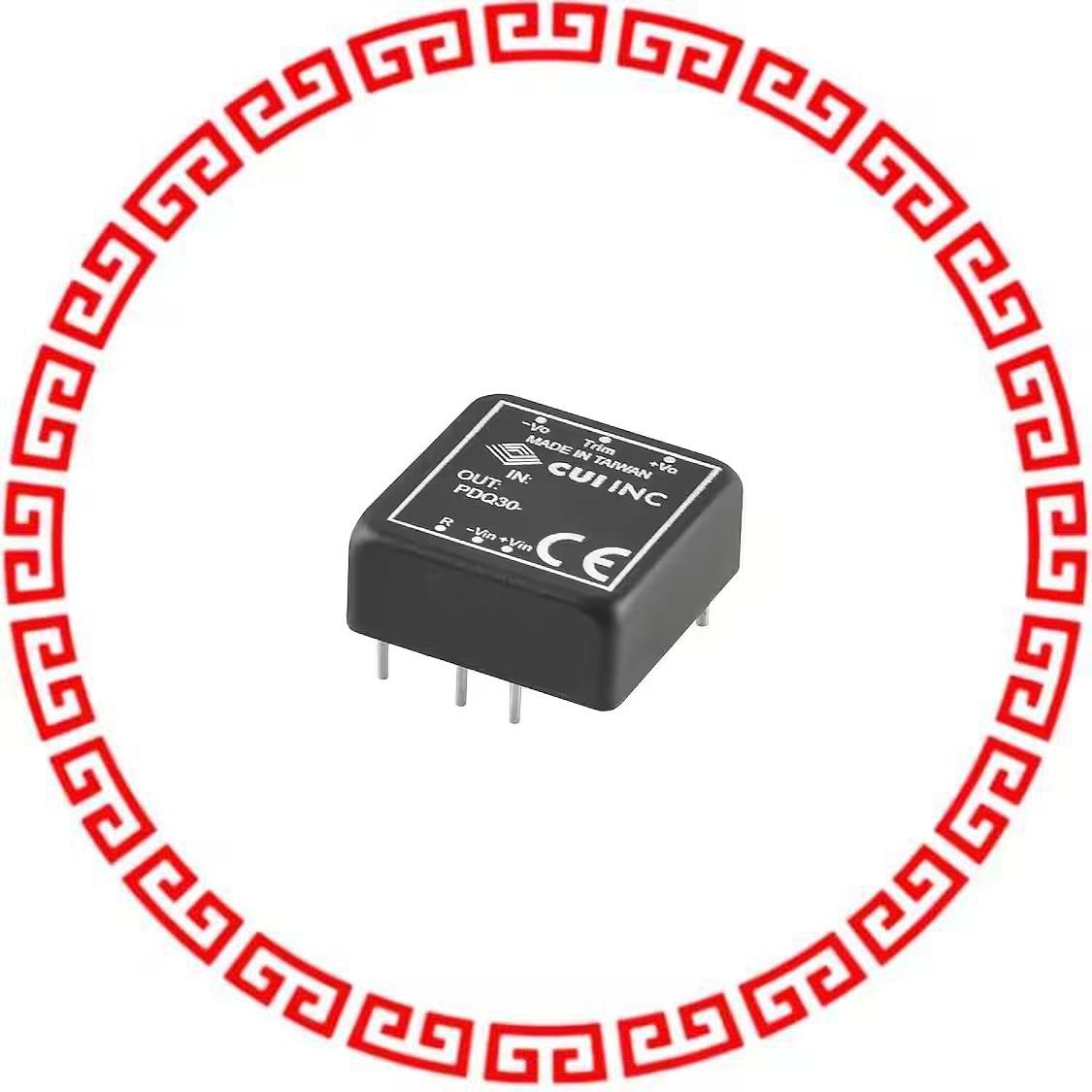 PDQ30-Q24-D12-D DC DC CONVERTER +/-12V 30W