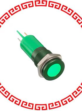 Q14F1AGXXHG24E INDICATOR 24V 14MM FLUSH GREEN