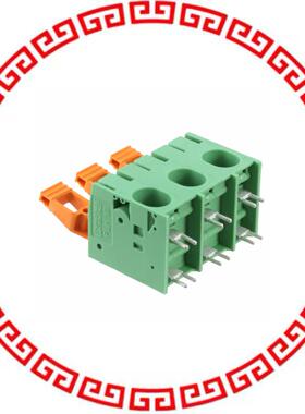 1770542 PC TERM BLOCK 15MM 3POS GREEN