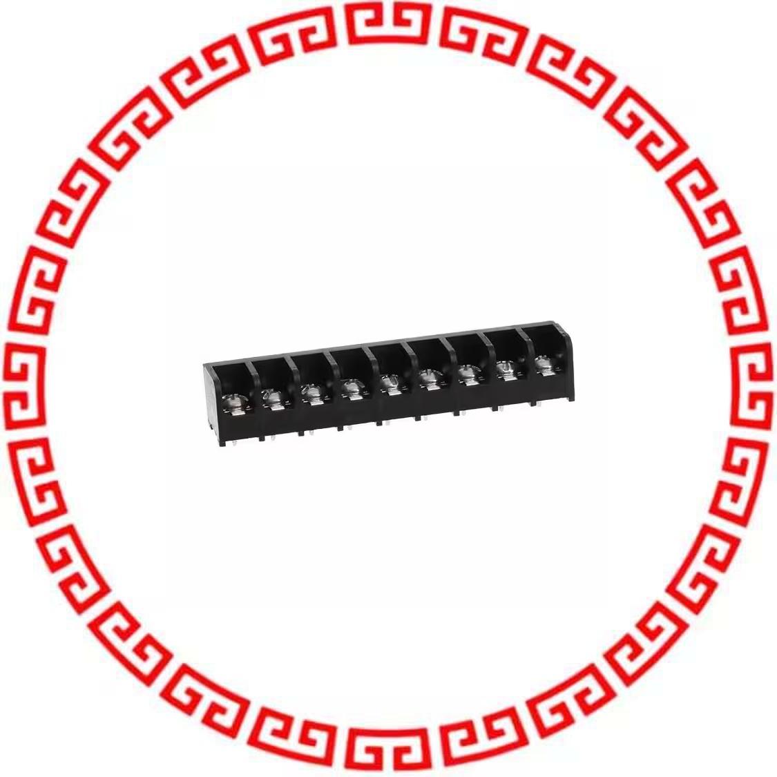 2-1437653-8 CONN BARRIER STRIP 9CIRC 0.375