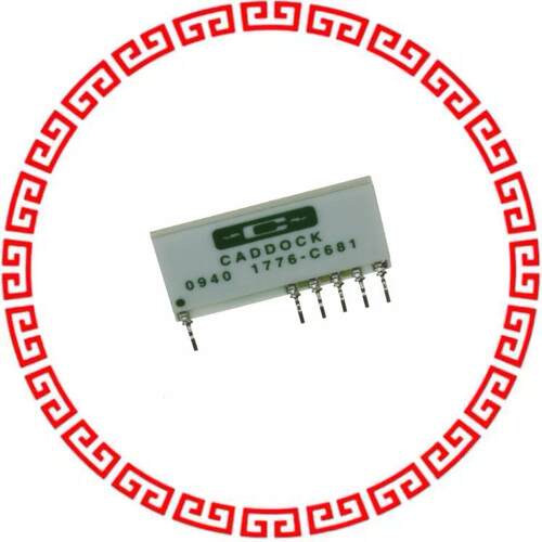 1776-C6815 RES NETWORK 5 RES MULT OHM 10SIP