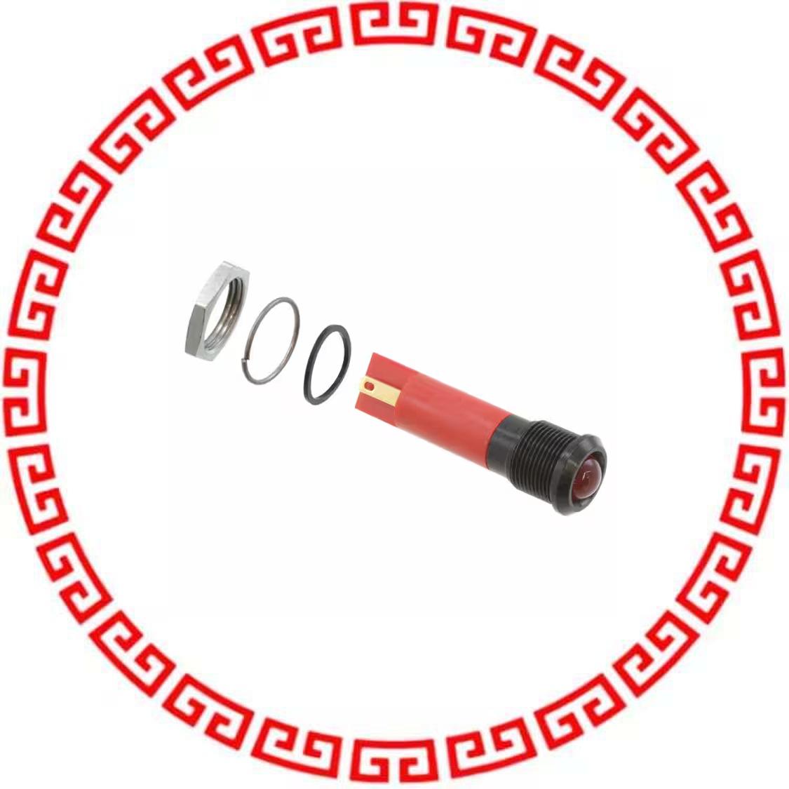 Q12P1BXXR110E INDICATOR 110V 12MM PROM RED