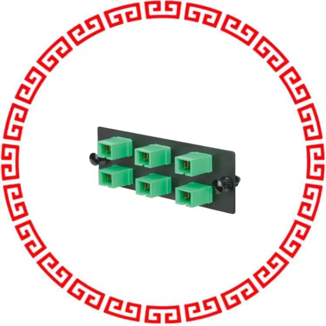 FAP6WAGSCZ FAP W/6 SC APC SIMPL ADAPTERS (A