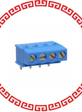 796684-4 TERM BLOCK RCPT 4POS R/A 5MM