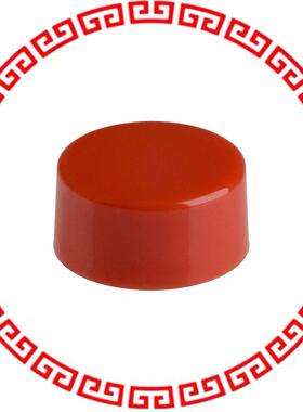 465803000 CAP PUSHBUTTON ROUND RED