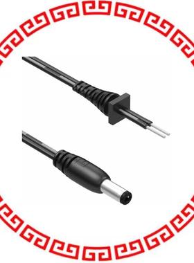 10-02949 CBL ASSY 5.5X2.5MM PLUG 18AWG 6'