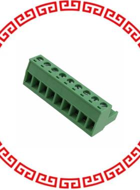 OSTTJ095153 TERM BLOCK PLUG 9POS STR 5.08MM