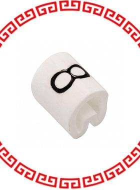 EC0388-000 MARKER ZTYPE STRT 8 LEGEND WH