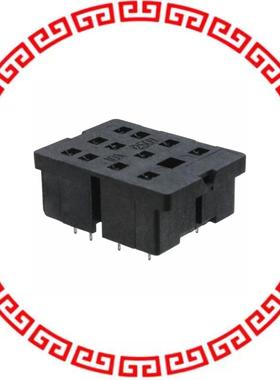 PT78603 RELAY SOCKET 11 POS THROUGH HOLE