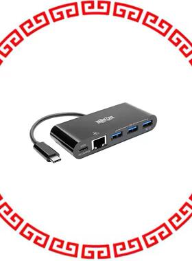 U460-003-3AGB-C USB-C TO ETHERNET ADAPTER WITH 3