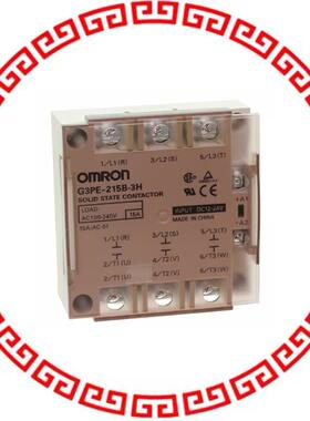 G3PE-215B-3H DC12-24 RELAY SSR 15A 3PH NO HT SIN