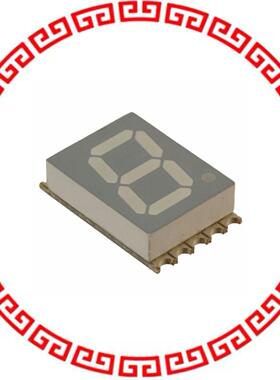 HDSM-431W DISPLAY 1DIGIT WHT CA 0.39