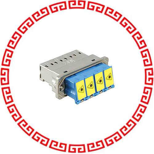 1061230600 CONN COUPLER RCPT LC-LC 4-PLEX