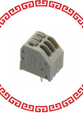 32.5303 PUSHIN PCB TERM 3P 2.5MM 2A GRY