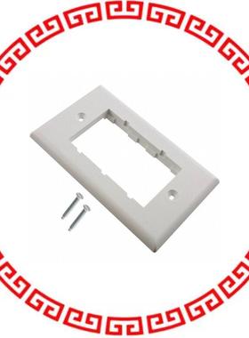 CBWH FACEPLATE SINGLE GANG WHITE