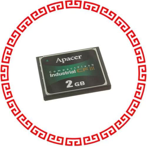 AP-CF002GE3NR-NRQ MEMORY CARD COMPACTFLASH 2GB SLC