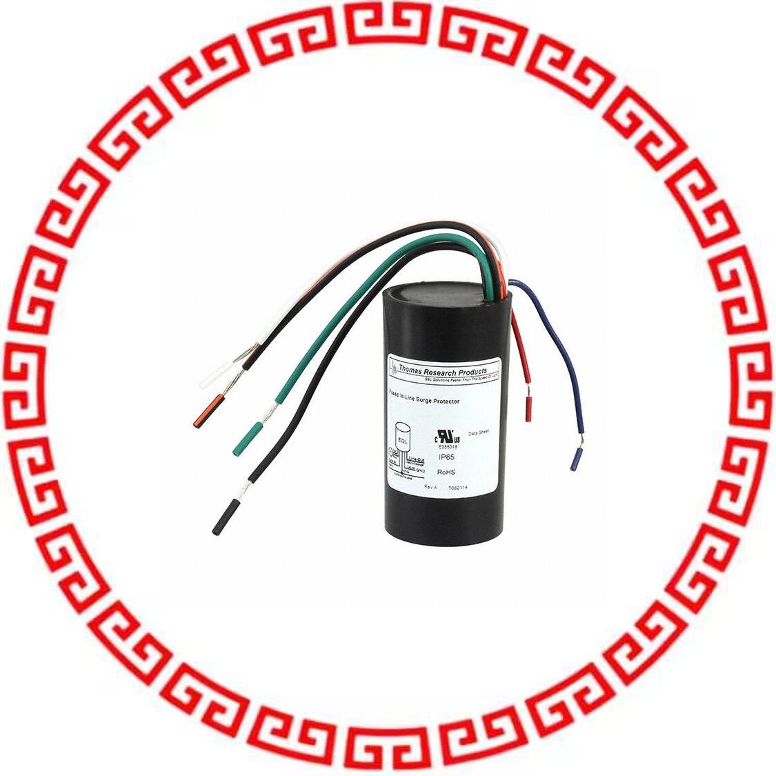 EOL3-277-20KA-R SURGE PROTECTOR W/EOL RMT LED