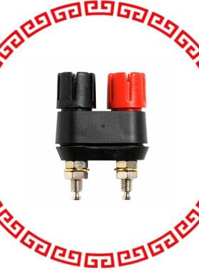 6884 DUAL BINDING POSTS RAISED BASE