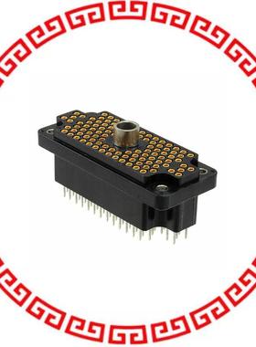 205720-1 CONN 104POS RCPT PNL MNT GOLD