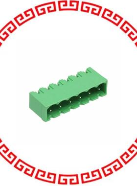 OSTOQ065450 TERM BLOCK HDR 6POS VERT 5.08MM
