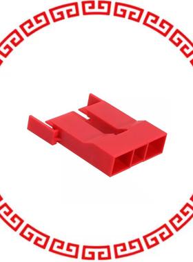 1-521253-2 CONN RCPT HOUSING 0.25 2POS RED