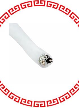 M1222 WH005 CABLE 2COND 22AWG WHT SHLD 100'
