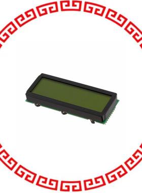 EA DIP081-CHNLED LCD MOD CHAR 1X8 Y/G BACKLIT