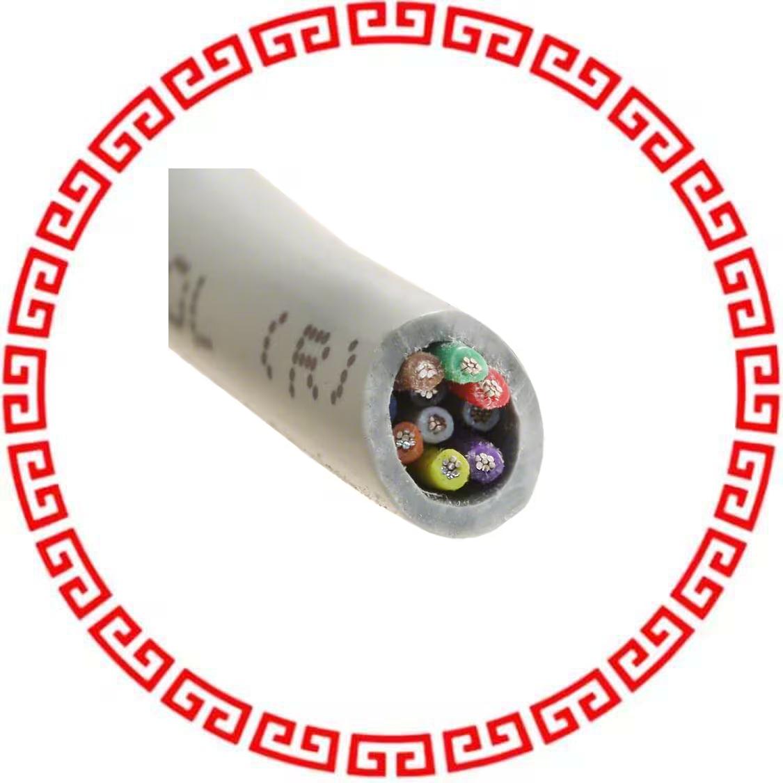 C2471A.41.10 CABLE 10COND 24AWG GRAY 1000'