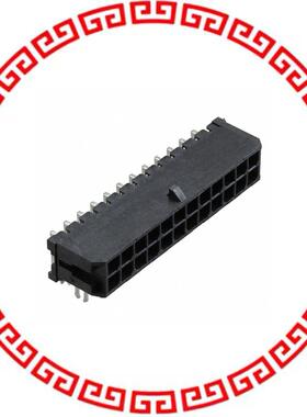 430452421 MICROFIT 3.0 RA PTH W/CLIP DR
