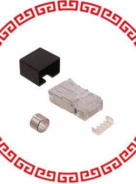 943-SP-370808SM2-A278 CONN MOD PLUG 8P8C SHIELDE