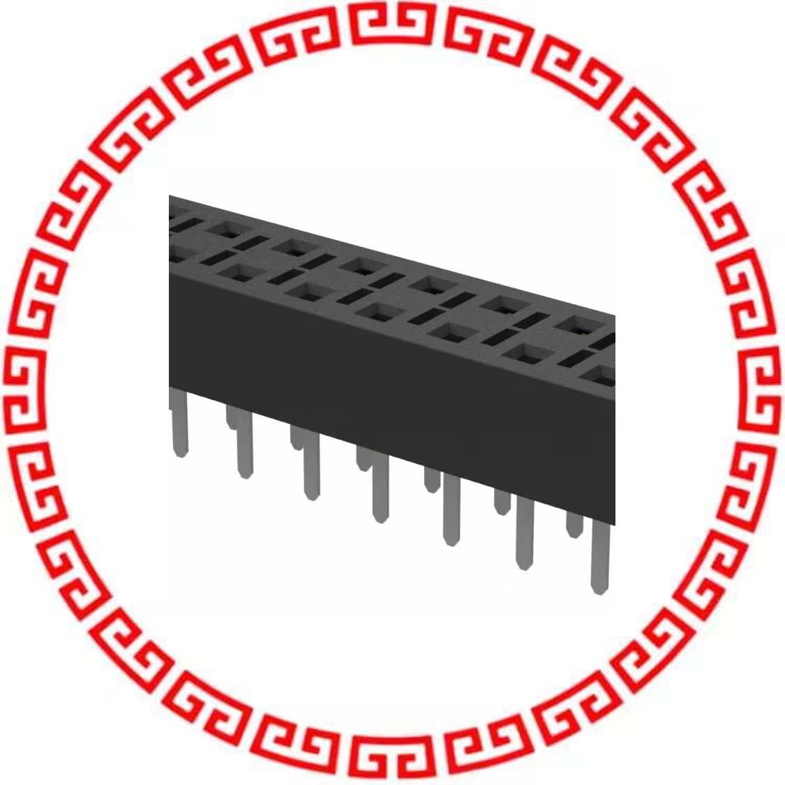 HLE-110-02-L-DV-TE .100 TIGER BEAM SOCKET ASSEMB