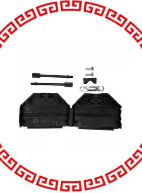 972-025-01SR011 BACKSHELL DB25 CLAM SLIM BLACK